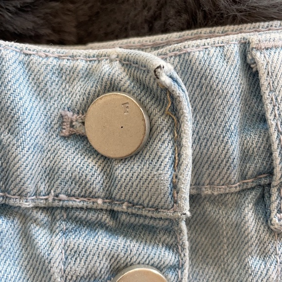 French connection denim button up skirt - Picture 2 of 4